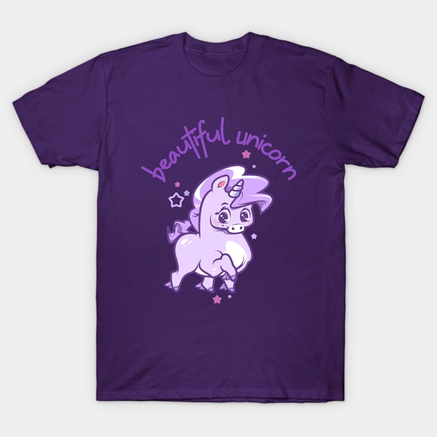 Cute little Unicorn Pony T-Shirt by DAGHO